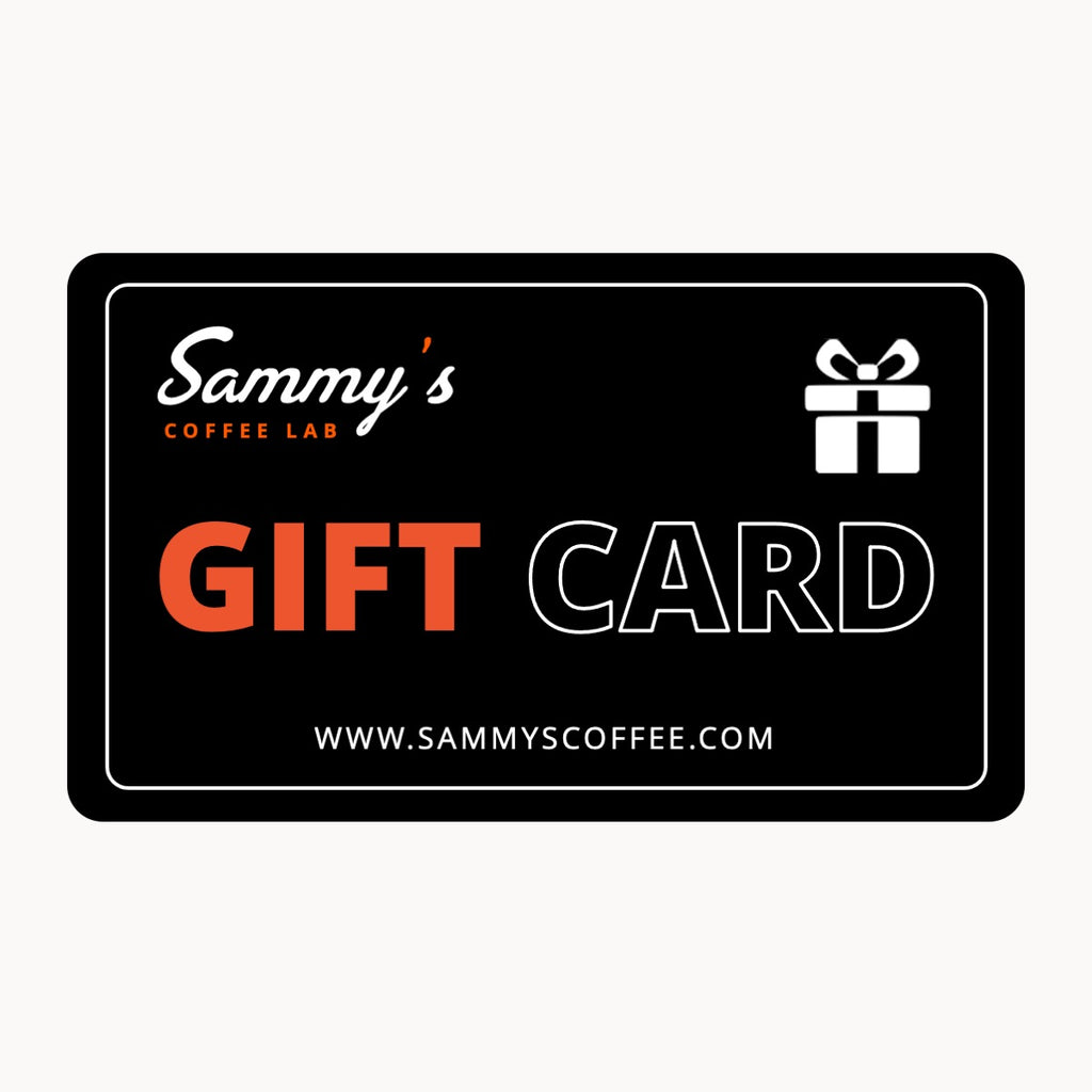 Sammy's Gift Cards - Sammy's Coffee 